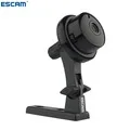 Escam Moon QP02 2MP HD 1080P Wi-Fi камера с сигнализацией, наружная цилиндрическая IR-Cut ip-камера с разрешением 180 градусов, поддержка Макс 64 ГБ, TF карта