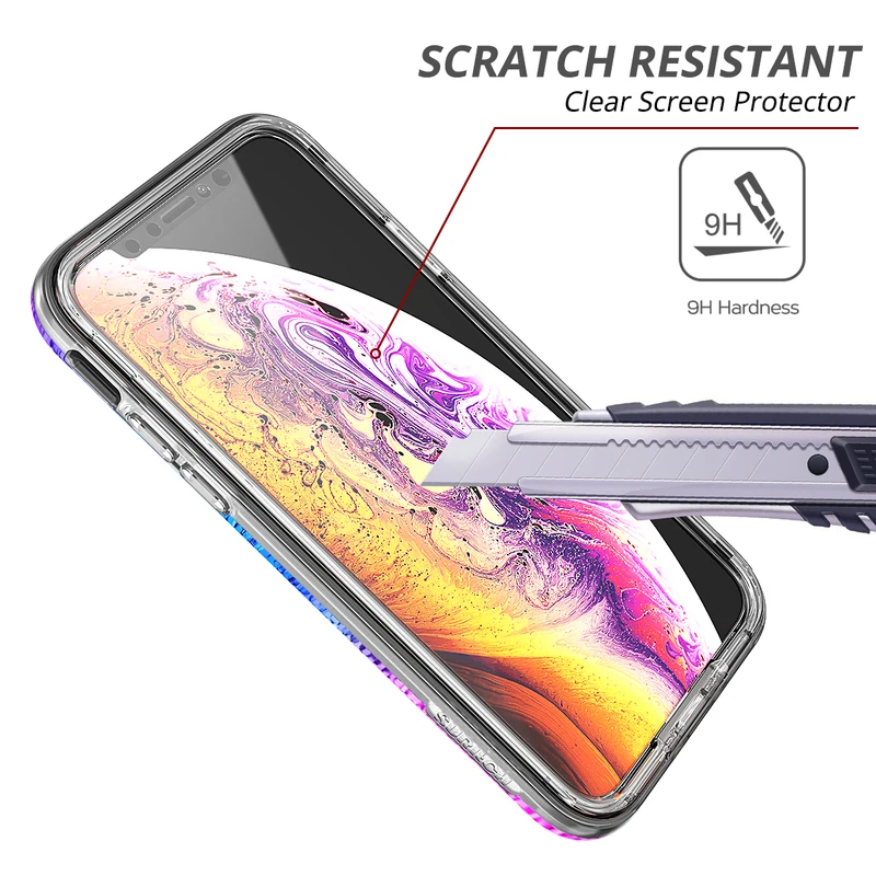 Мягкий чехол для Samsung Galaxy S20 S9 Plus A50 A51 A71 противоударный бампер со встроенной