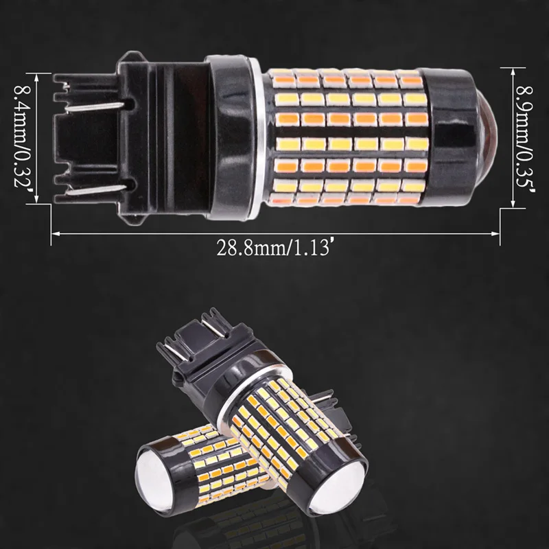 TUINCYN 2 шт. двойные T25/3157 T20/7443 1157/BAY15D Светодиодные лампы для автомобилей
