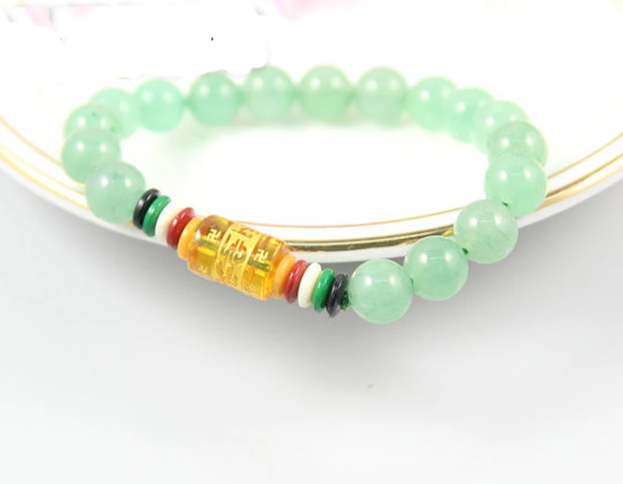 Лидер продаж! Браслеты для влюбленных ювелирные изделия 8 мм камень и