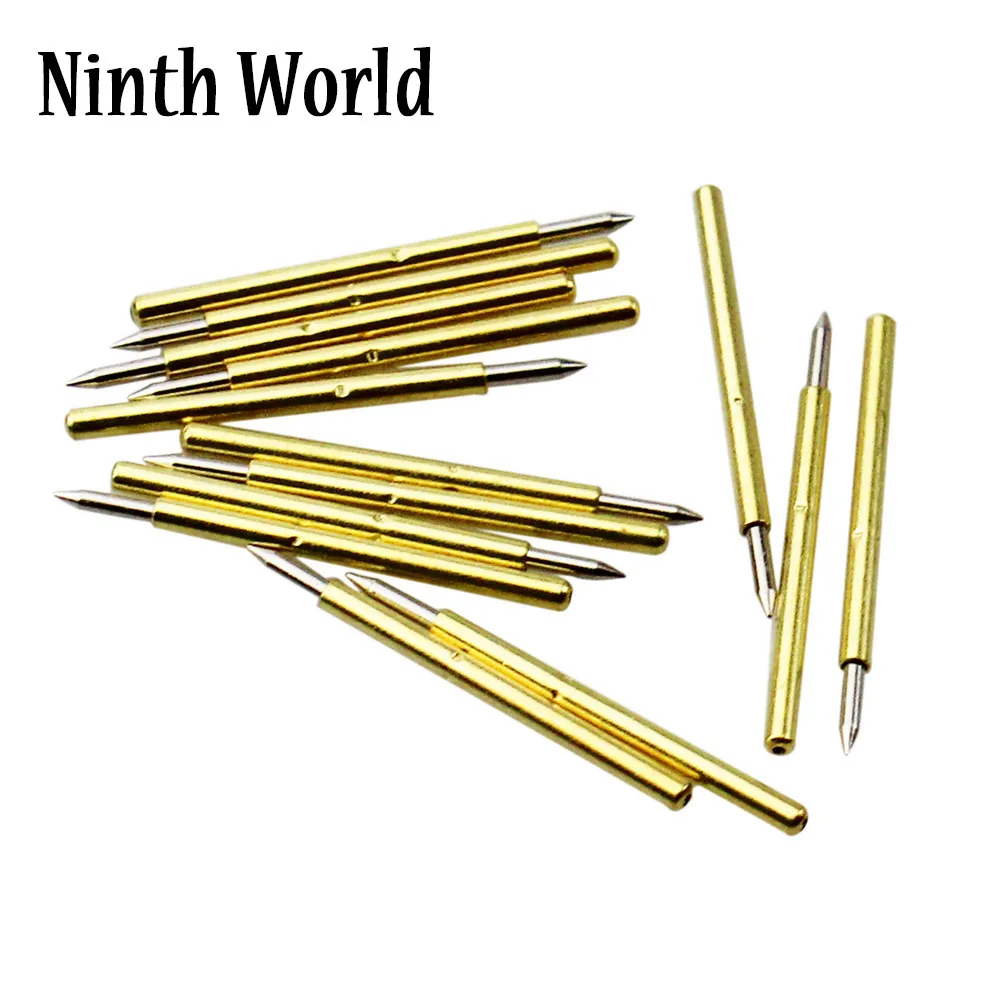 

50 Pcs PL75-B1 0.7mm Tip 16mm Spring Test Probes Pin for PCB Board