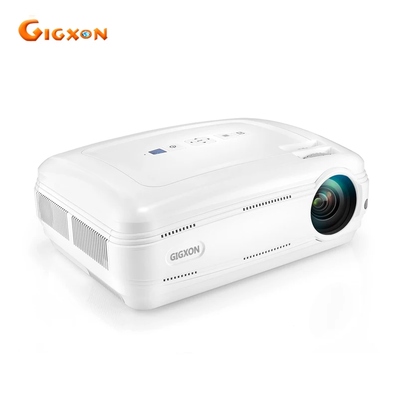 Gigxon G58 Full HD 3200 люменов маленький офис совет бизнес встречи использования 1080P ЖК светодиодный проектор домашний кинотеатр проектор