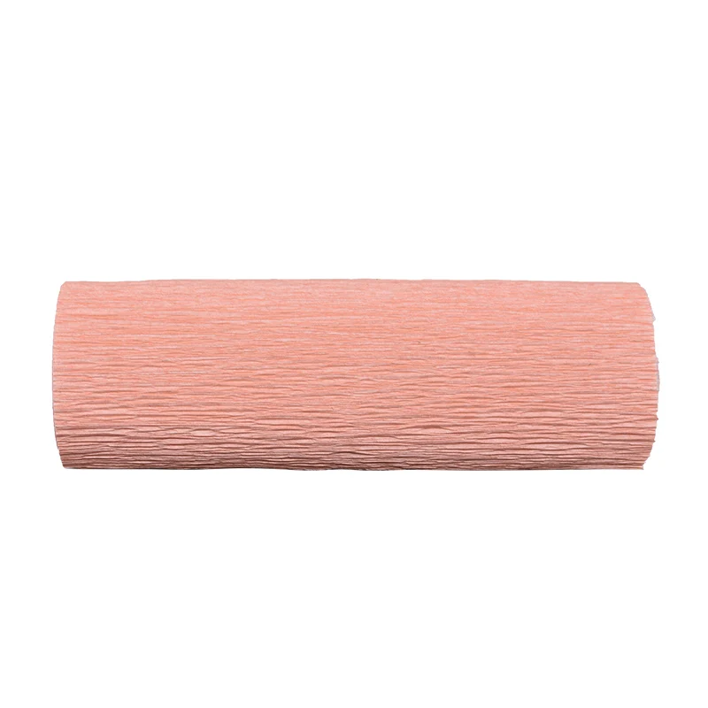 Peach 250*15 см Декоративные оригами гофрированная бумага ремесло DIY цветок упаковка Скрапбукинг подарки вечерние Гирлянда для украшения фона Декор - Цвет: Peach