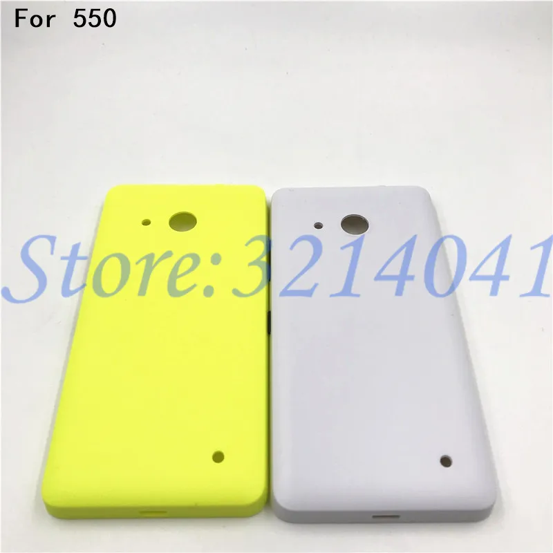 Задняя крышка батарейного отсека для Nokia Microsoft Lumia 550 корпус с логотипом |