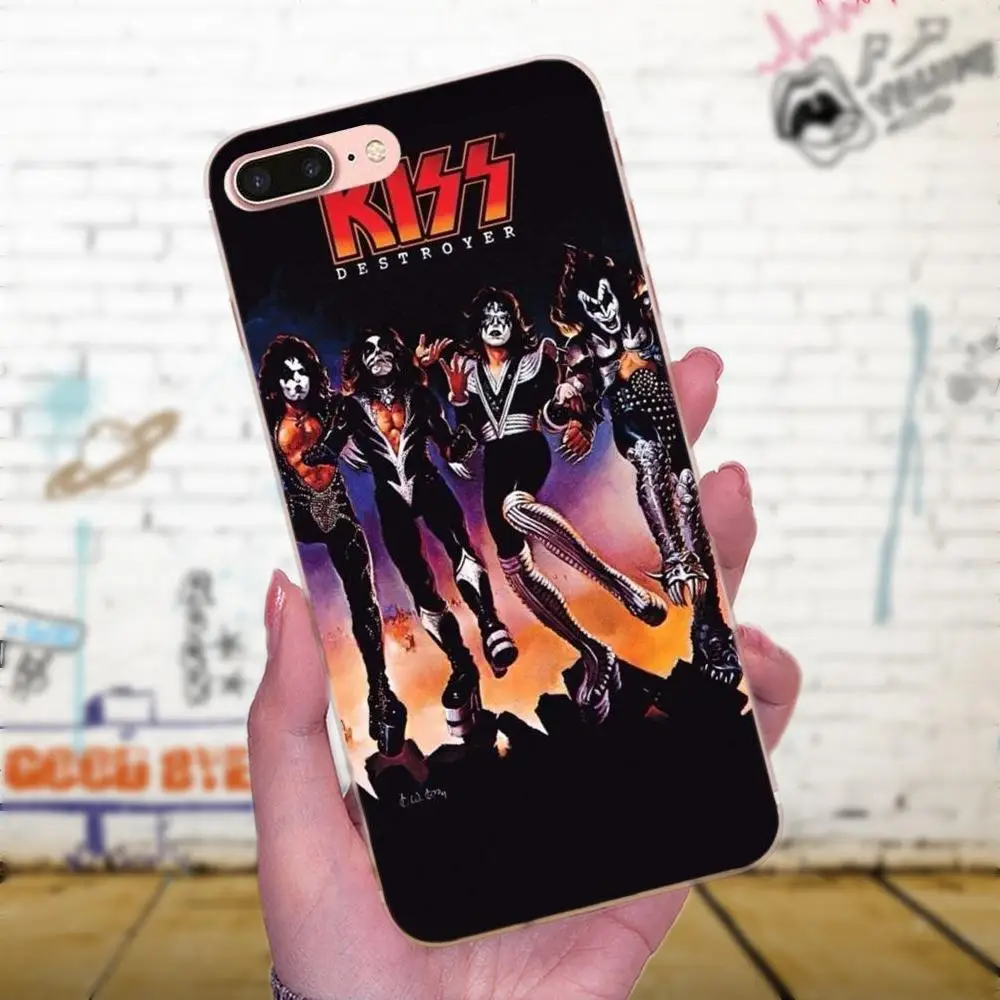 Для LG Nexus 5 5X G2 G3 mini spirit G4 G5 G6 K4 K7 K8 K10 2017 V10 V20 V30 стилус сотовый Чехол Gene Simmons Kiss Band |