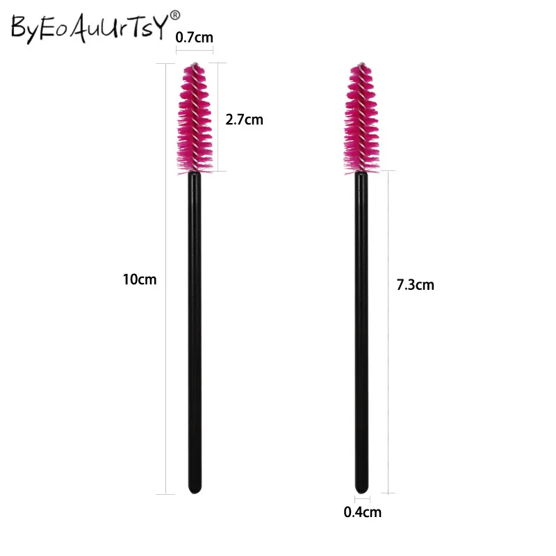 50 шт./упак. одноразовые микробранды для туши ресниц набор инструментов макияжа |