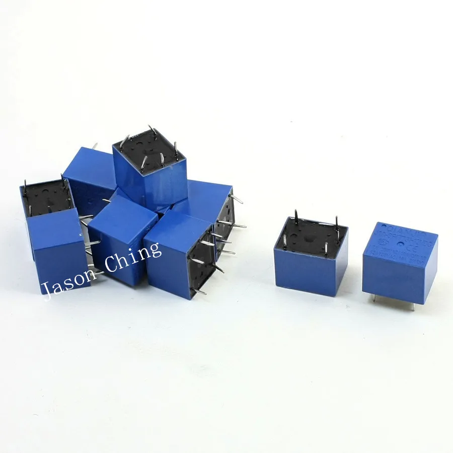 100x JQC-3F(T73) 12VDC катушка напряжения 5Pin PCB Plug-in Type Power Relay | Обустройство дома