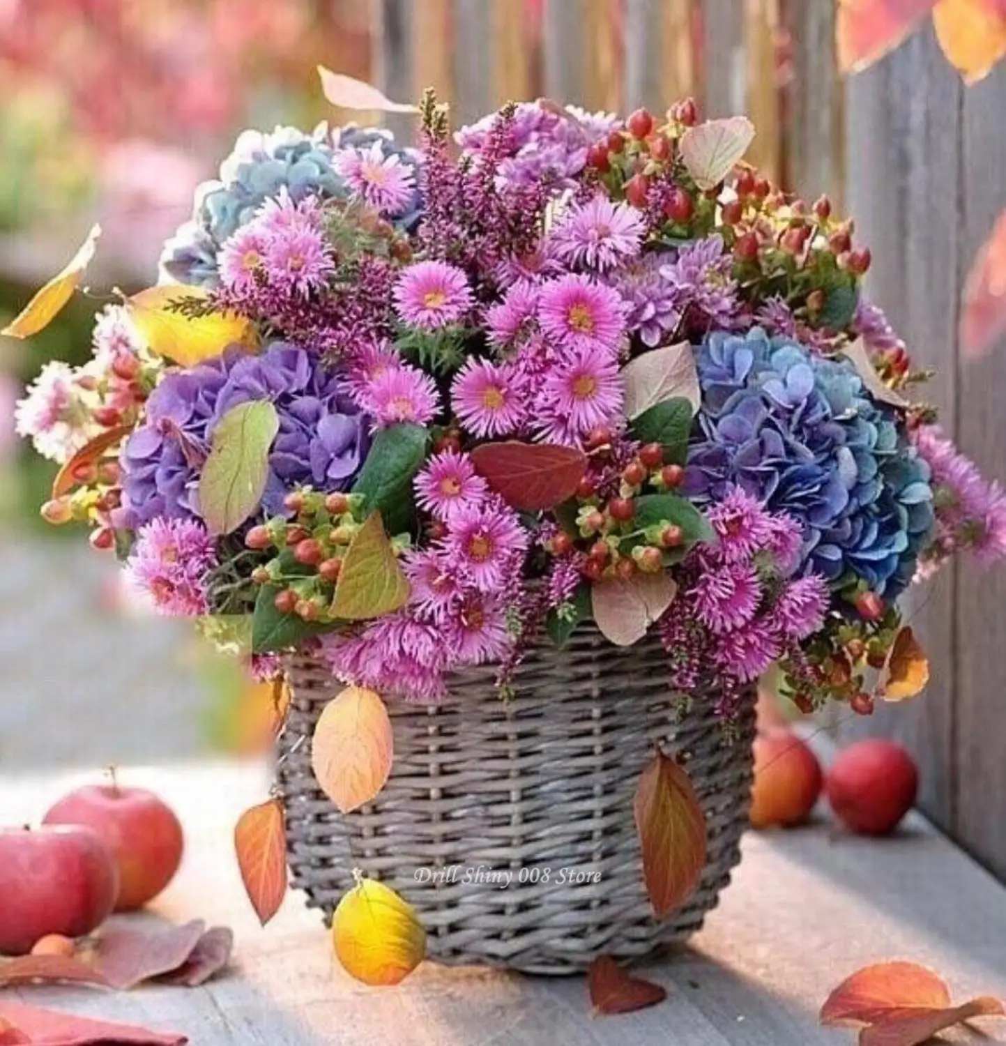 

5D DIY Diamond Embroidery Basket flowers Scenery Cross Stitch Full Diamond painting rhinestones Christmas Valentine's Day gift