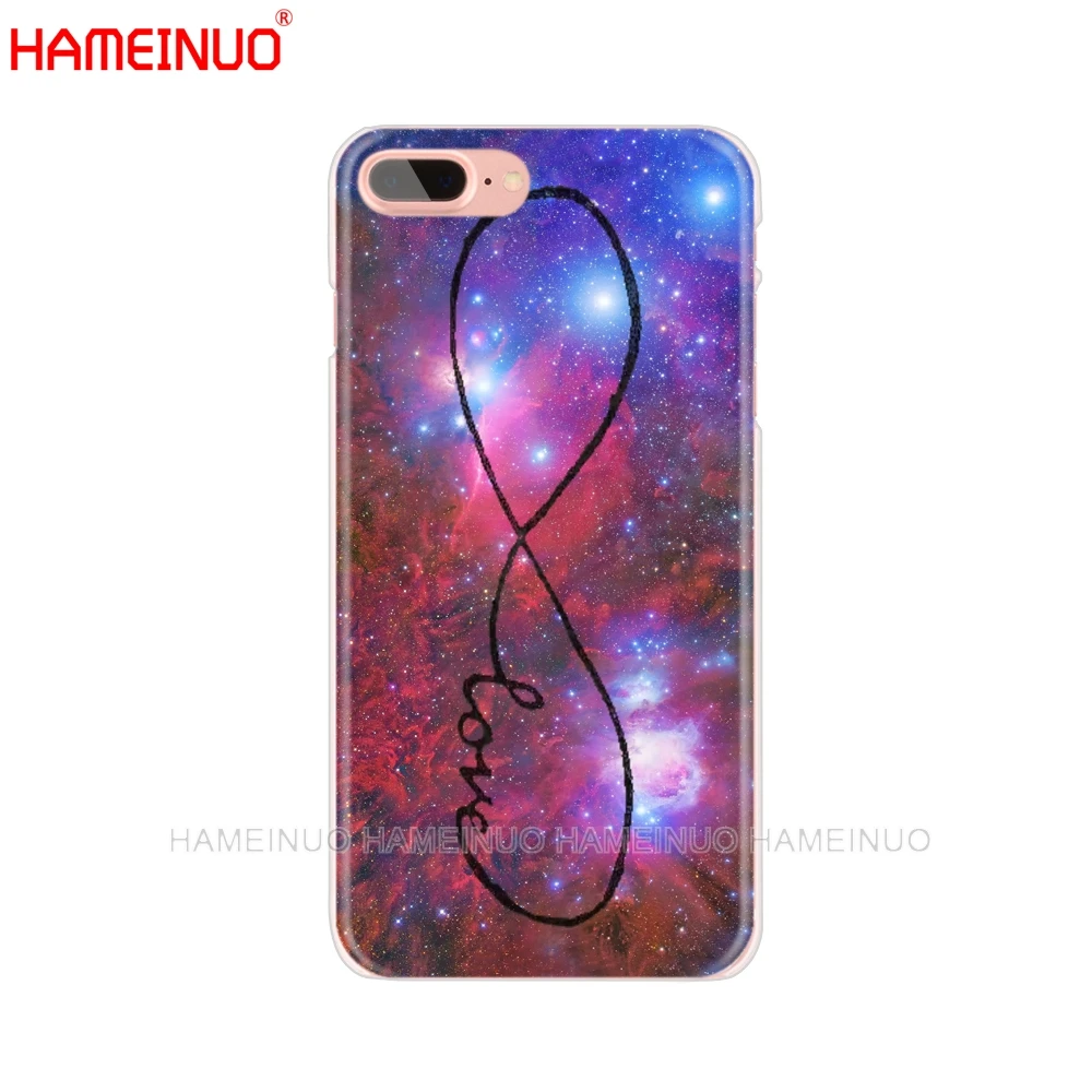 Чехол для мобильного телефона HAMEINUO infinity symbol mathematical Big Love Nebula iphone X 8 7 6 4 4s 5 5s SE 5c 6s plus