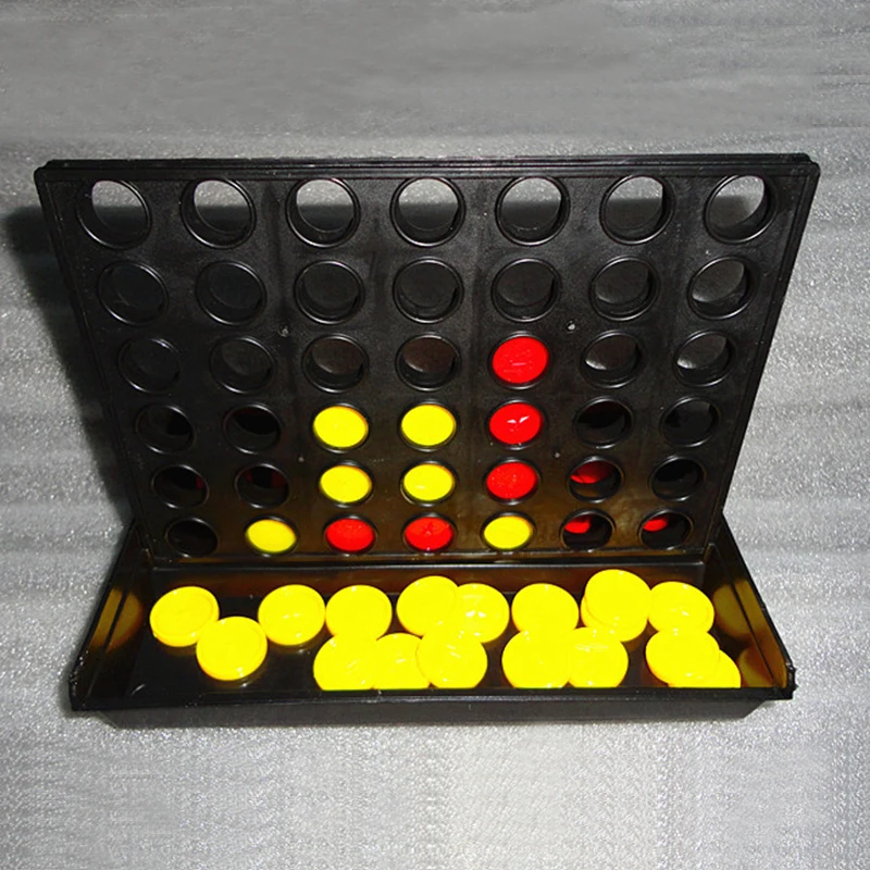 1 Set Connect 4 In A Line Board Game Children's Educational Toys for Kid Sports Entertainment