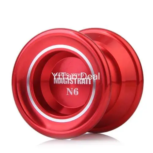 Magic YOYO новая версия YoYo N6 Красный Профессиональный шар йо из алюминиевого сплава
