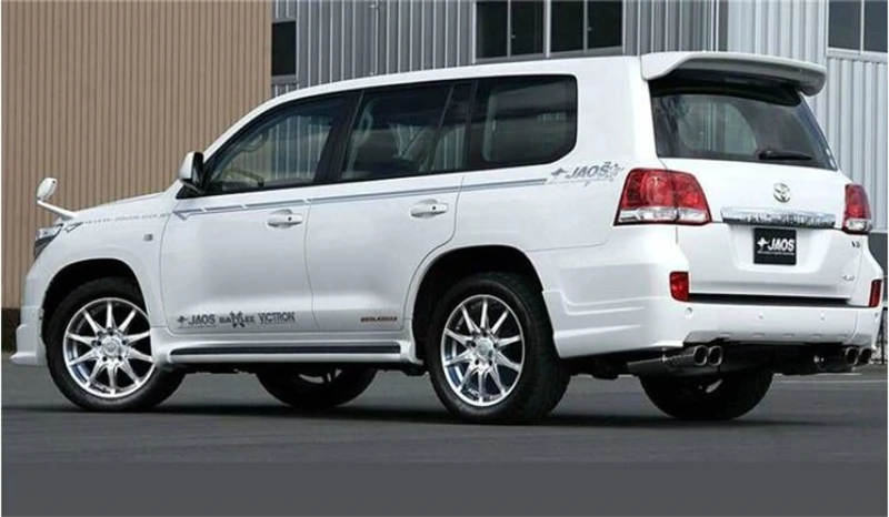 Спойлер для TOYOTA LAND CRUISER 200 LC200 2008- Спойлеры крыла высокого качества ABS с светодиодный подсветкой аксессуары для модификации автомобиля