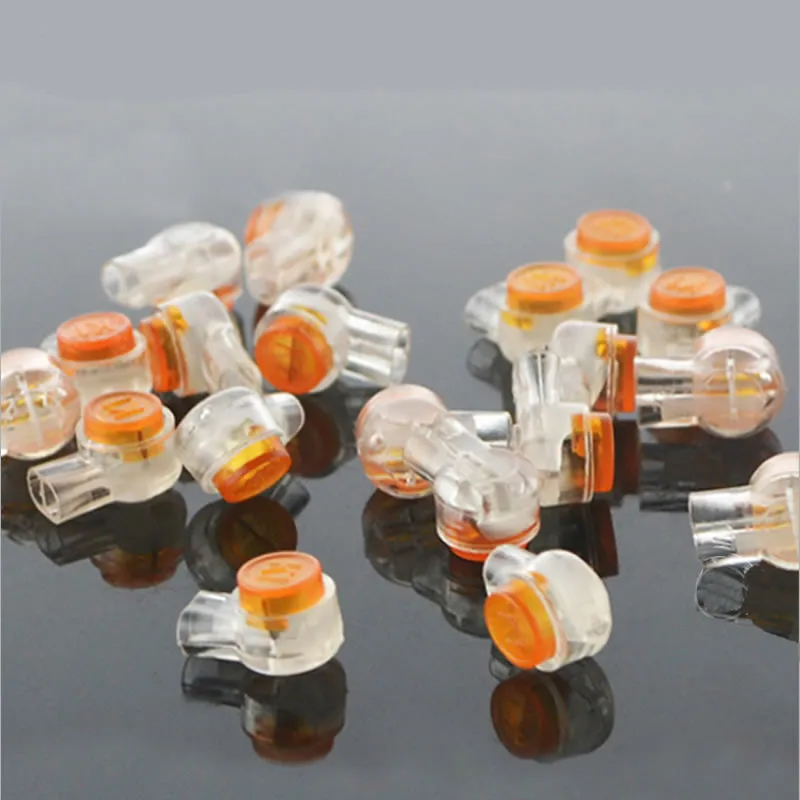 200pcs/lot Connector terminal K1 phone line connector UY1 Single Blade Wiring Cable Terminals For Telephone | Обустройство дома
