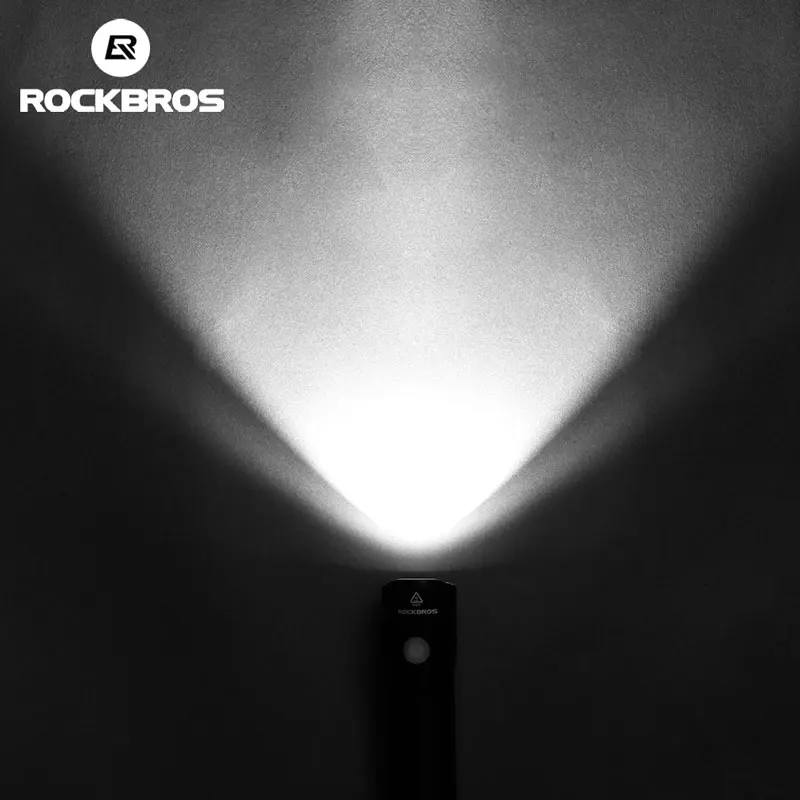 ROCKBROS туристический Водонепроницаемый фонарь с зарядкой от USB светильник
