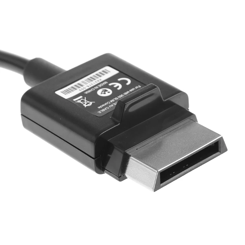 RCA Audio Video AV Composite Cable Cord For Microsoft Xbox 360 Slim 1.8M/6FT | Электроника