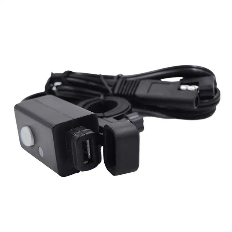 USB зарядное устройство для мотоцикла с переключателем| |