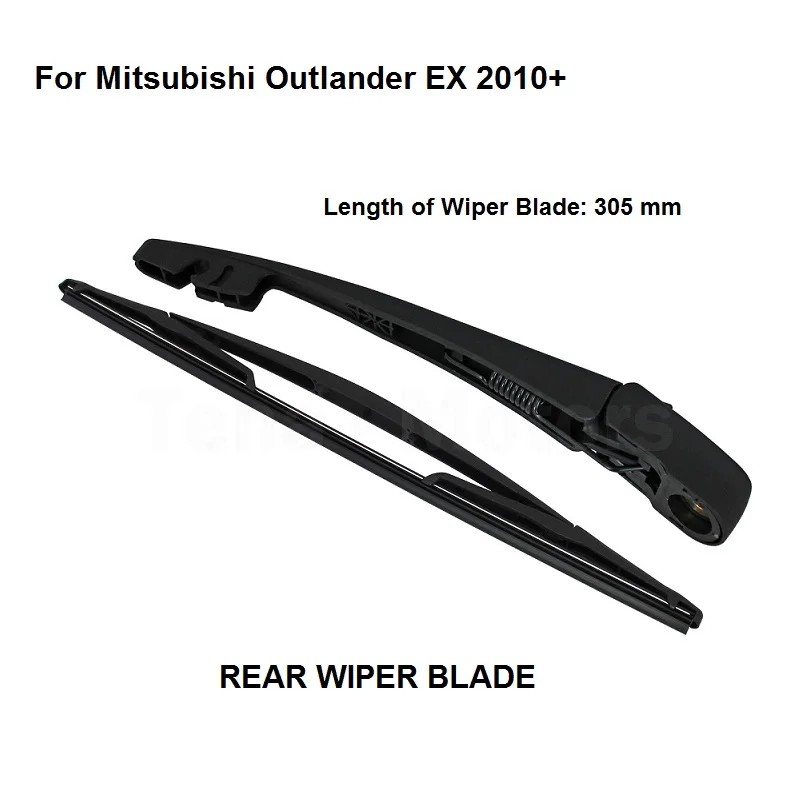 

Car Accessories For Mitsubishi Outlander EX 2010+ Rear Windshield Window Wiper Arm + Blade Set New