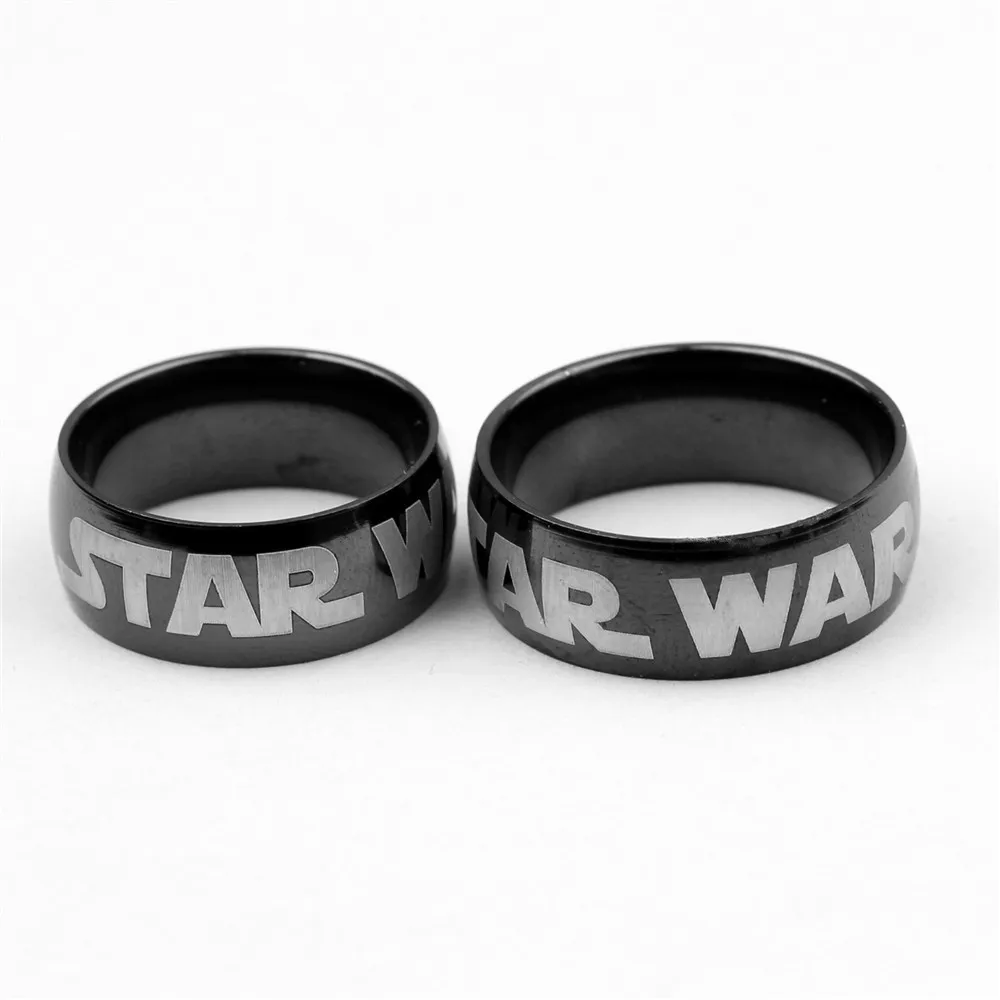 Игра фильм Звездные войны кольцо из нержавеющей стали кольца мужские ювелирные