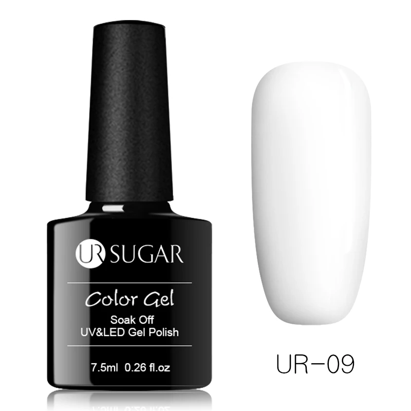 White Base Color Ur Sugar Crackle УФ-Гель-лак светящийся Гель-лак замачиваемый УФ-Гель-лак 7,5 мл УФ-светодиодный Гель-лак для маникюра DIY - Цвет: White Base Color