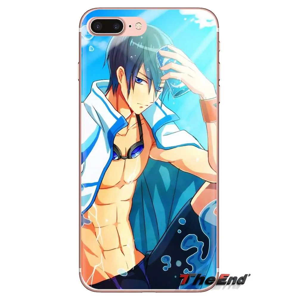 Япония Nanase Haruka аниме серии силиконовые чехлы для Sony Xperia Z Z1 Z2 Z3 Z5 compact M2 M4 M5 C4 E3 T3 XA