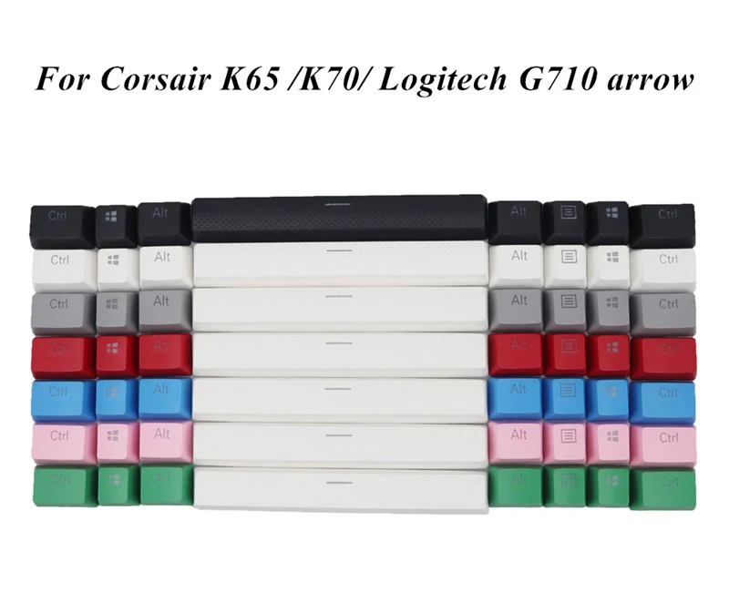 108 клавиша PBT двойная съемка просвечивающие брелки с подсветкой для razer Corsair K65 K70 logitech G710 Механическая игровая клавиатура iso ключи