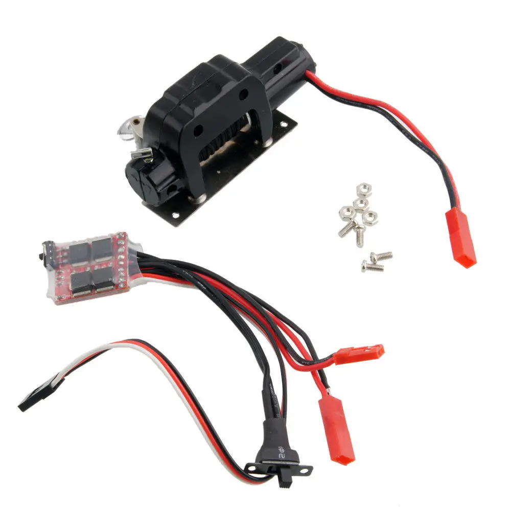 RC DWN N10203 предупредить 9.5cti лебедки + контроллер переключатель для 1:10 Рок