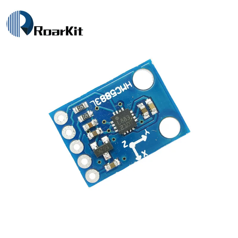 Оригинальный трехосевой компас магнитометр L883 HMC5883L совместим с Arduino по всему