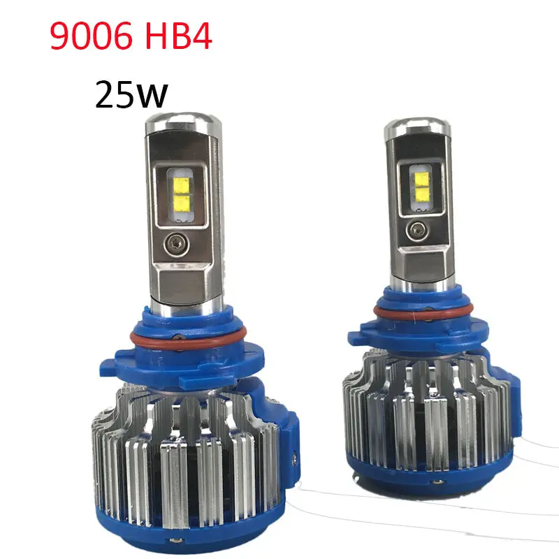9006 HB4 светодиодный ная Автомобильная фара с Cree 50 Вт 6000 лм светильник высокой