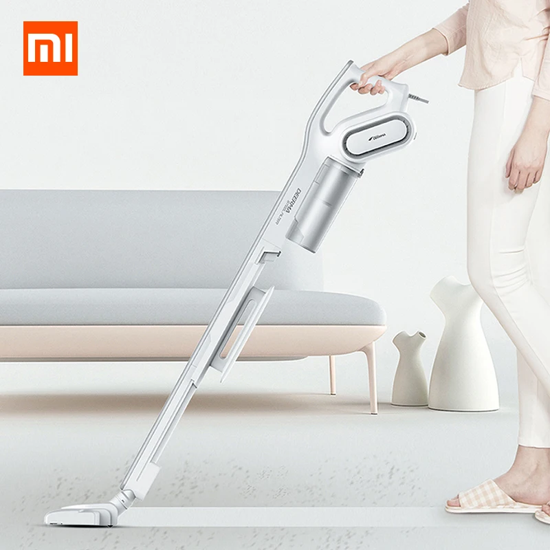 Xiaomi Deerma DX700 ручной пылесос 2 в 1 вертикальный переносной бесшумный 15 кПа сильный