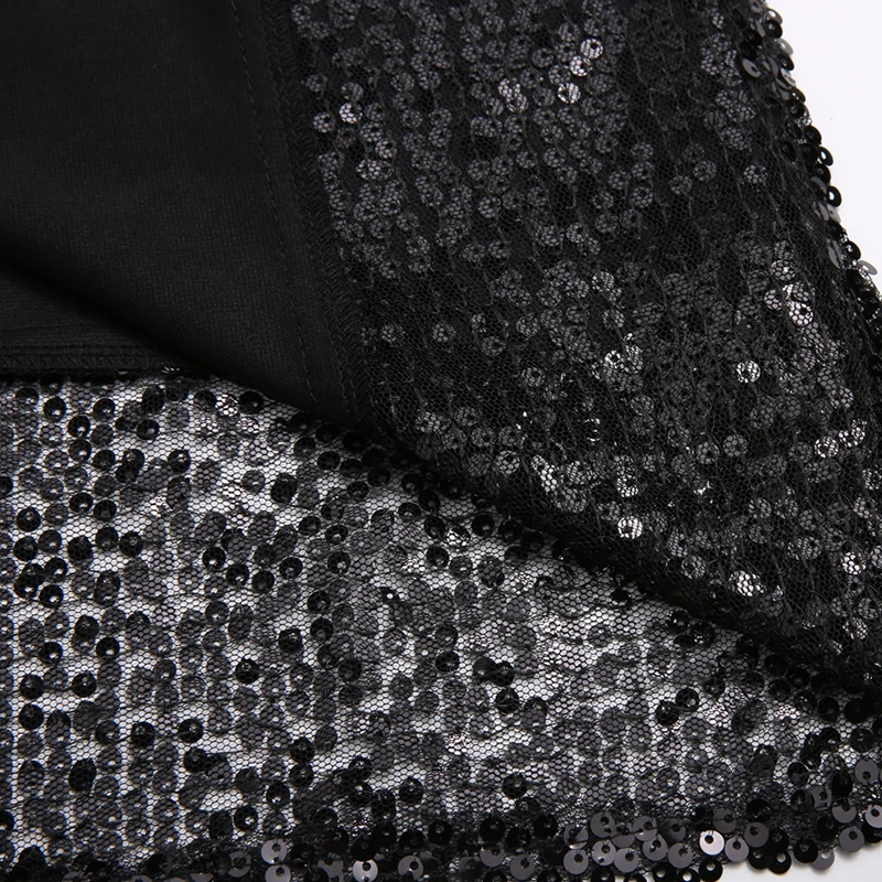 

Sexy Sequin backless long Dress women black Bandage Dress summer elegant maxi Beach party bodycon dresses vestidos 2020 new