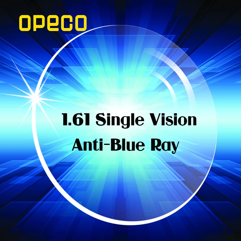 Линзы для глаз Opeco с защитой от синего излучения индекс 1 61|eye lens|color vision lensesprescription