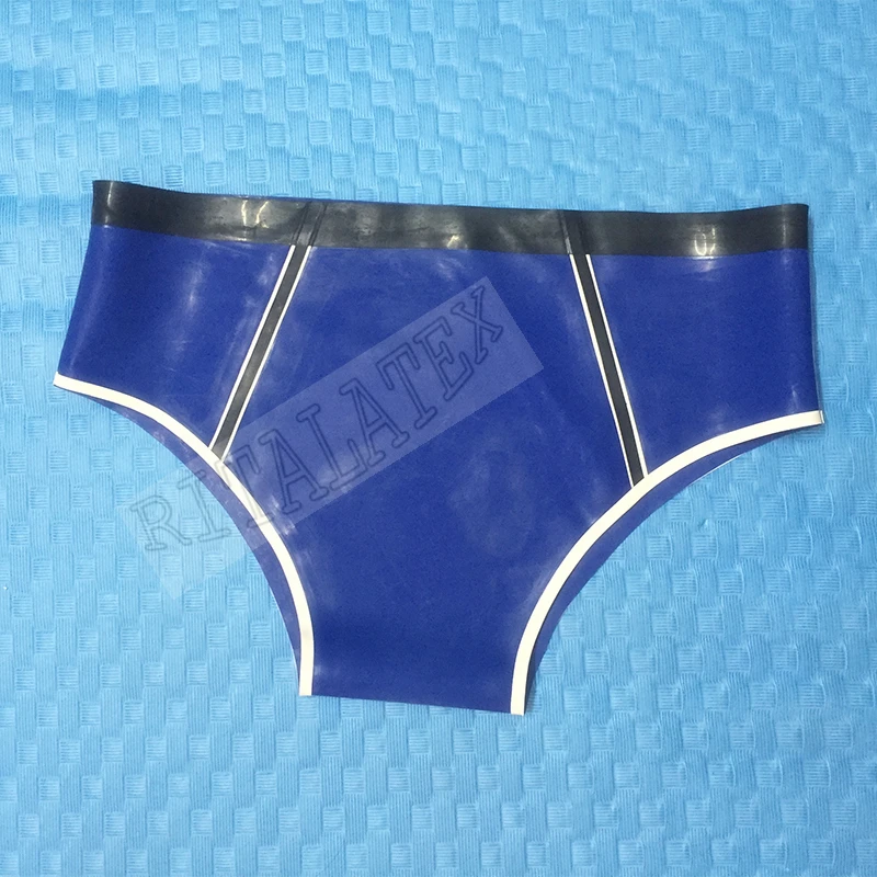 Высококачественные латексные шортики сексуальное резиновое Мужское нижнее