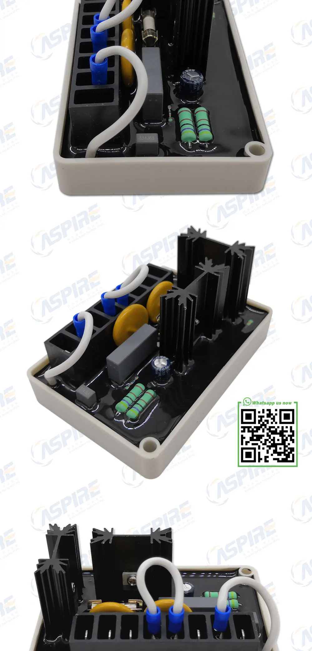 Aspire запасные части генератора AVR Автоматический Регулятор Напряжения SE350 для марафона Электрический генератор