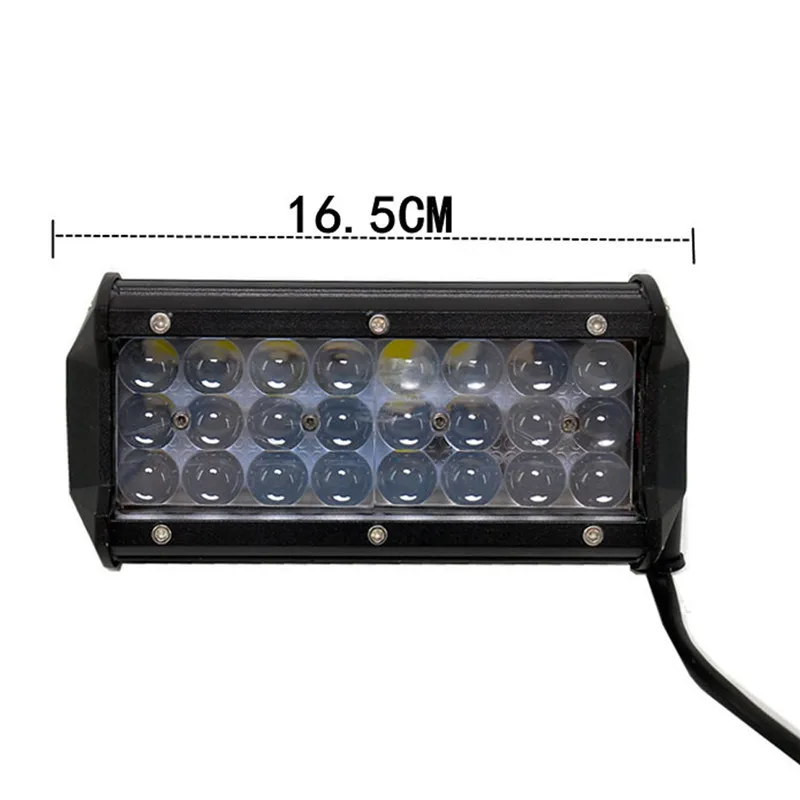 7 дюймовый светодиодный светильник для работы бар точечный луч комбинированный