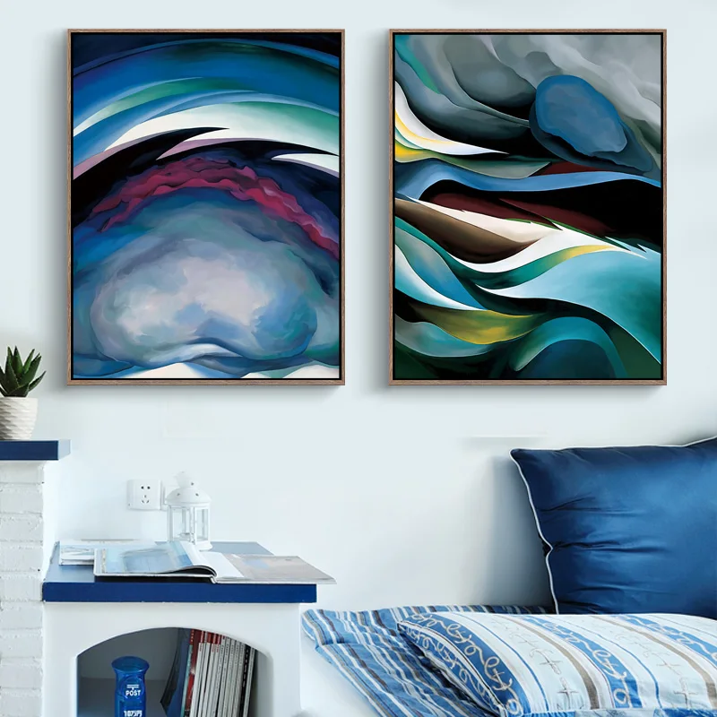 Oil Painting Art Poster Abstract Decorative Home Decoration Canvas Wall Picture Without Frame | Дом и сад