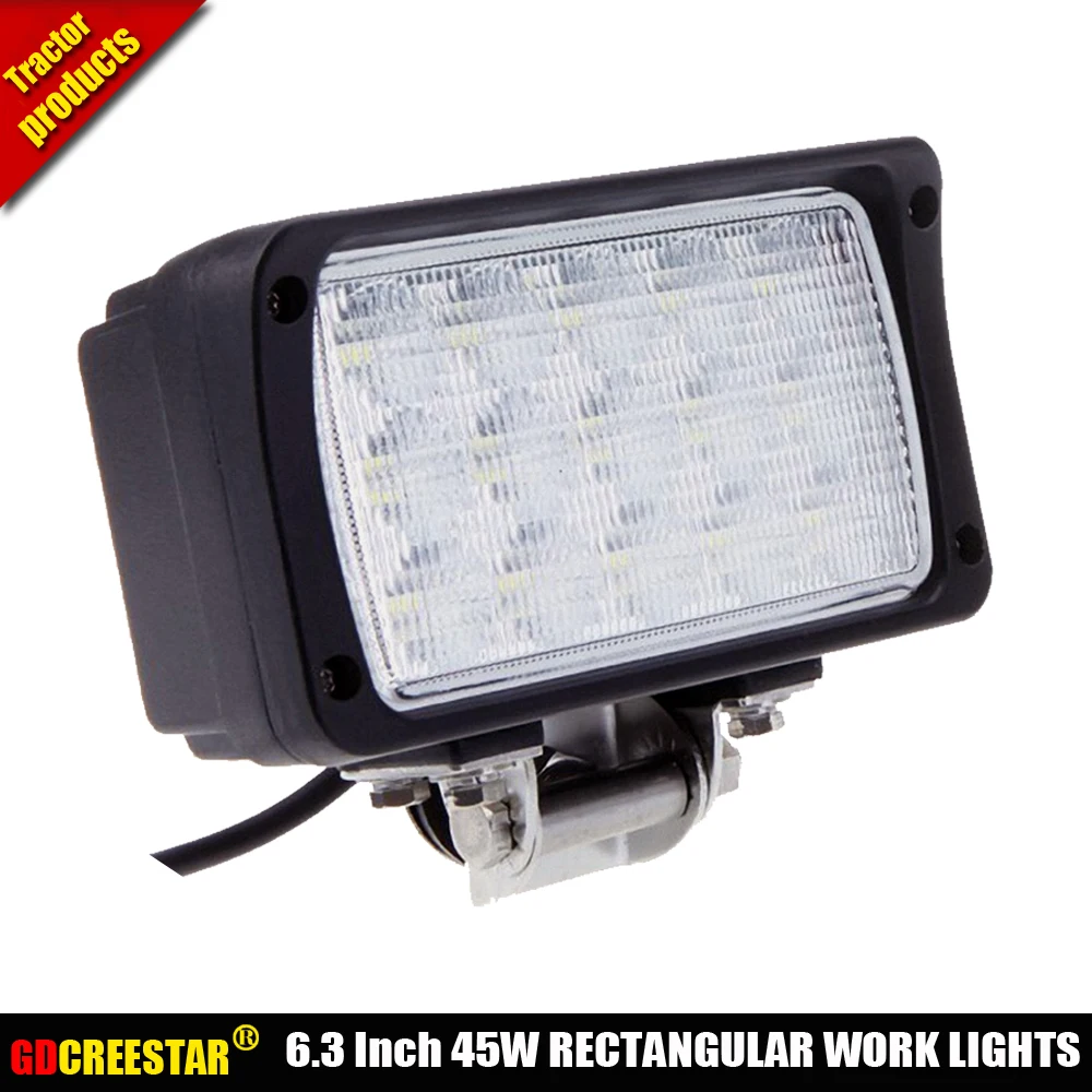Прожектор фара балки 12V 24V 6x4 светодиодных прямоугольные светодиодные фары полосы