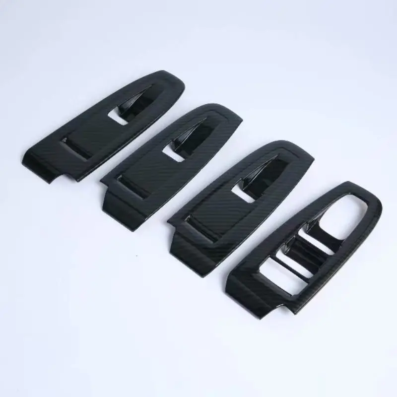 Подходит для Subaru XV 2018 автомобильные аксессуары 4 шт. углеродное волокно стиль