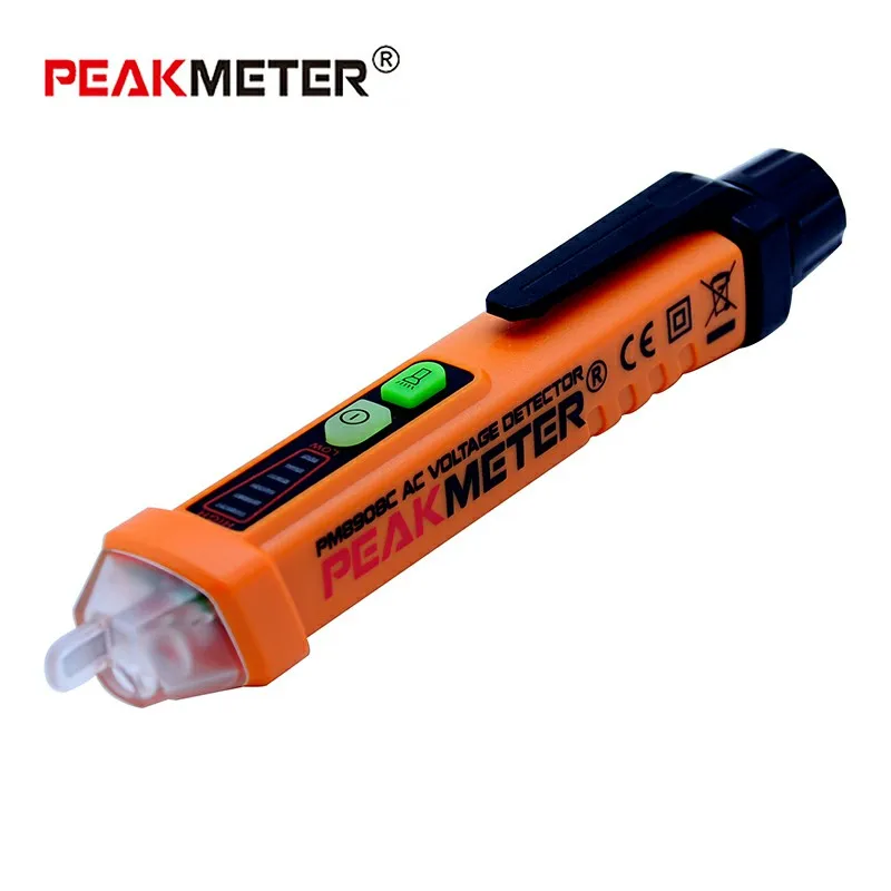 PEAKMETER PM8908C Бесконтактный измеритель напряжения 12 1000 В переменного тока со