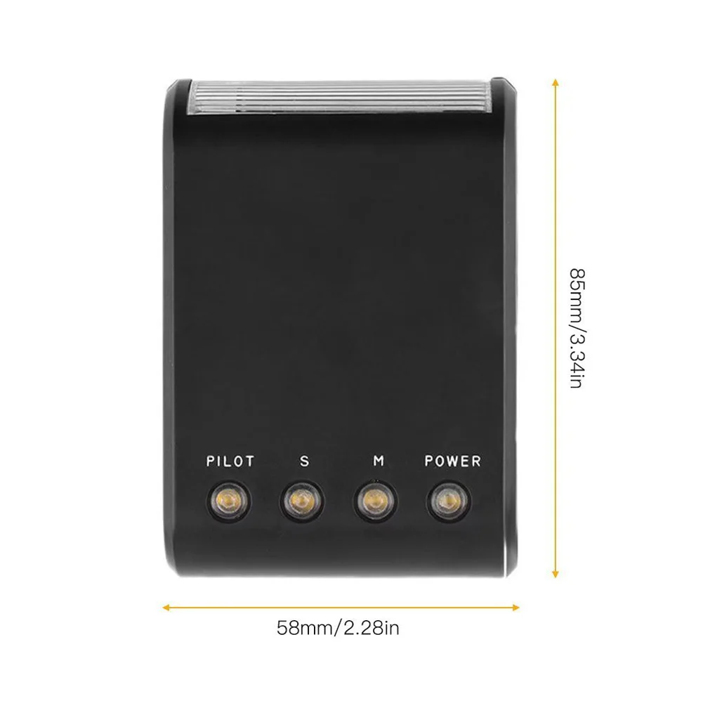 Универсальная совместимая мини светодиодная вспышка для камеры Speedlite внешний