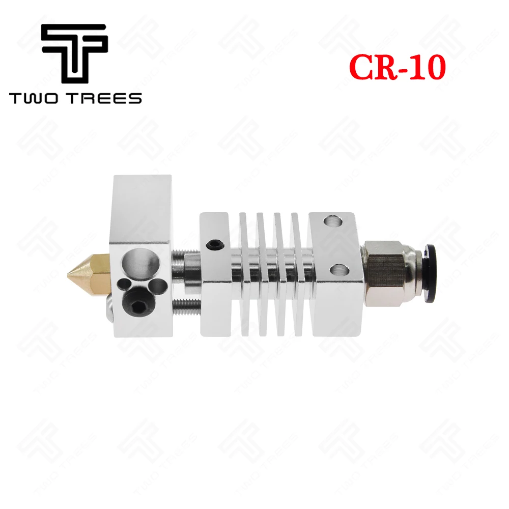 3D CR10 полностью металлический j-головка Hotend экструдер комплект cr8/cr10 для CR-10 CR-10S 3D V6 Боуден экструдер 1,75/0,4 мм сопло части 3d принтера