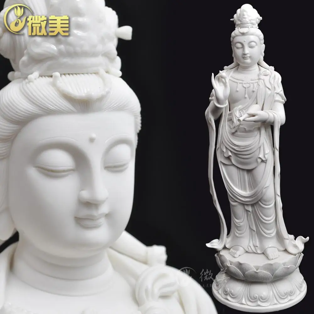 

17-дюймовый керамический для Avalokiteshvara put Ephraim Guanyin Буддийские принадлежности оптом