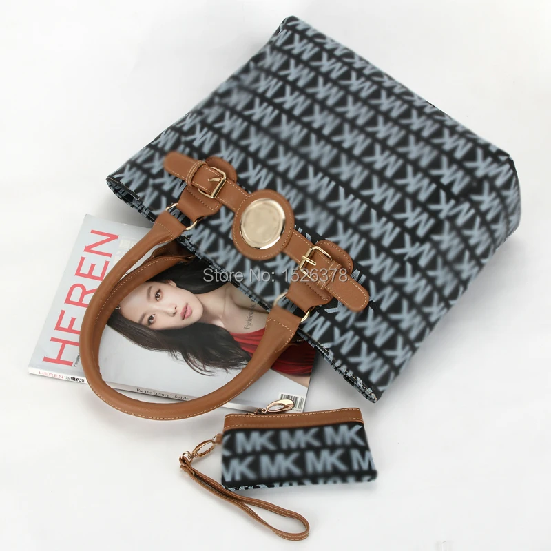 New arrival winter Great capacity hot sale handbag*fake designer bags women messenger PU bag american style | Багаж и сумки