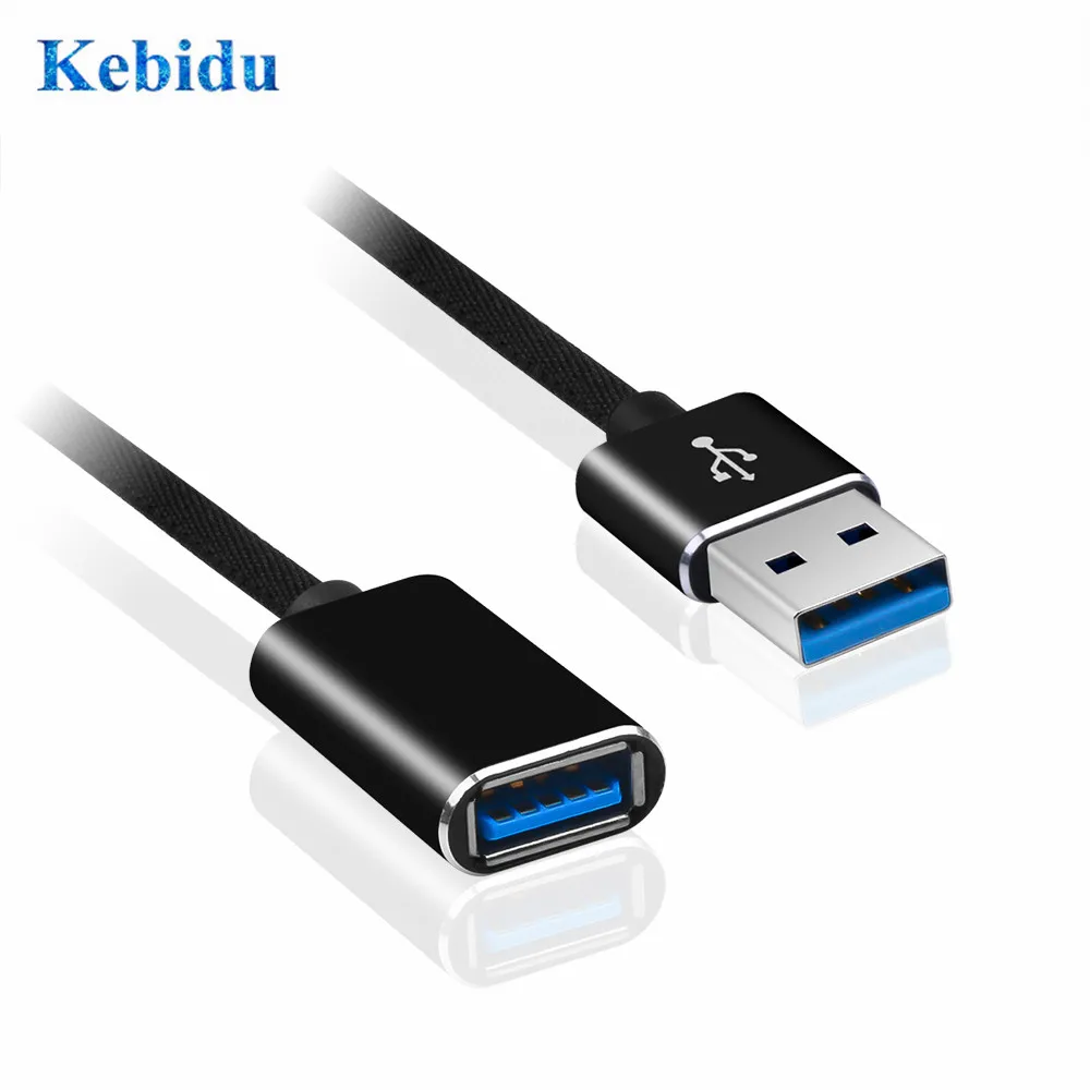 Удлинитель KEBIDU USB 2 0 1 м штекер-гнездо | Электроника