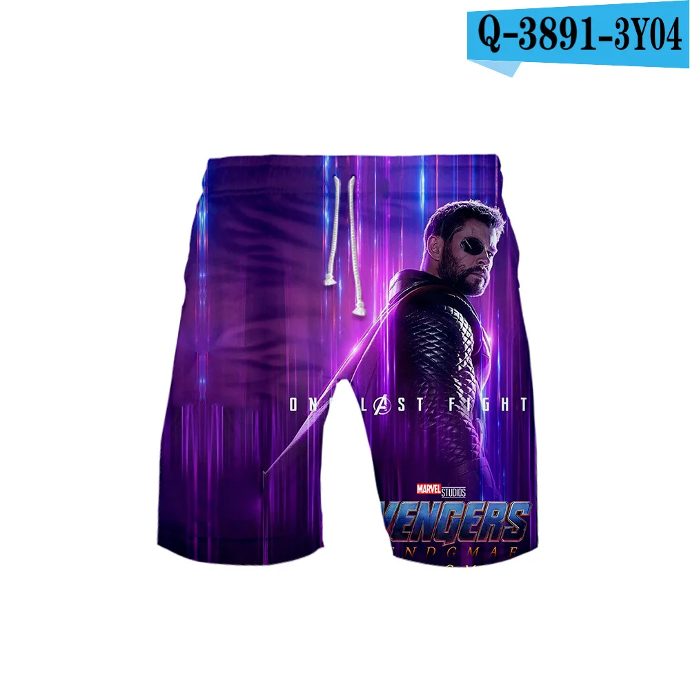 Летние мужские шорты больших размеров 5XL, 6XL, Марвел, Мстители, эндшпиль, супергерой, Капитан Америка, Железный человек, 3D принт, пляжные шорты, Hombre - Цвет: 006