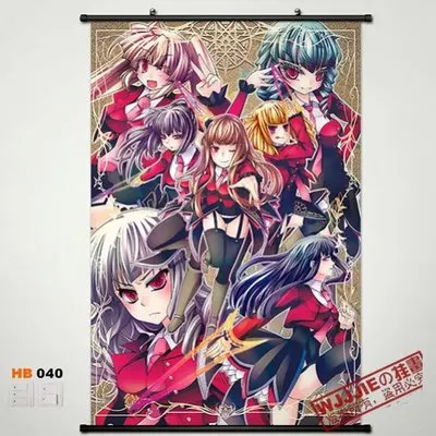 Аниме Umineko no Naku Koro ni Beatrice Lambda домашний декор плакат настенная прокрутка | Дом и сад