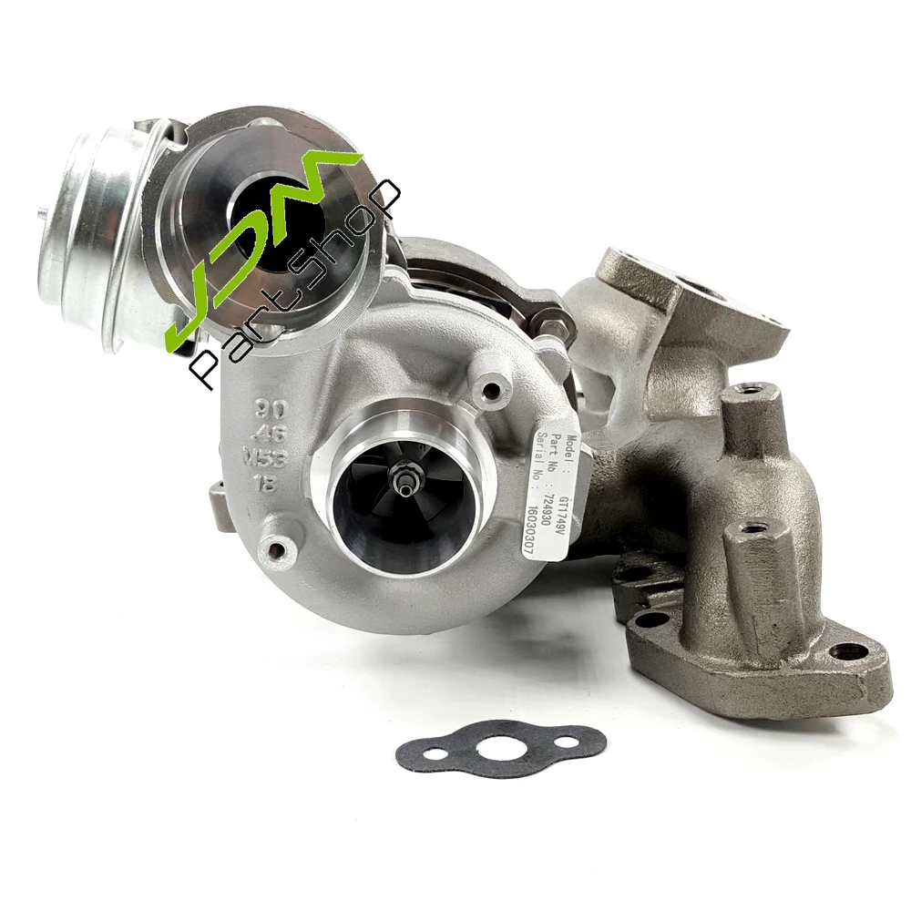 GT1749V турбо для Audi VW SEAT SKODA 2.0TDI 136/140HP GT17 724930 турбонагнетателя
