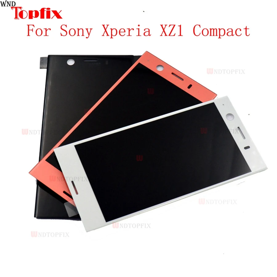 Сменный сенсорный ЖК экран 4 6 дюйма для SONY Xperia XZ1 Compact Mini G8441 G8442|Экраны мобильных