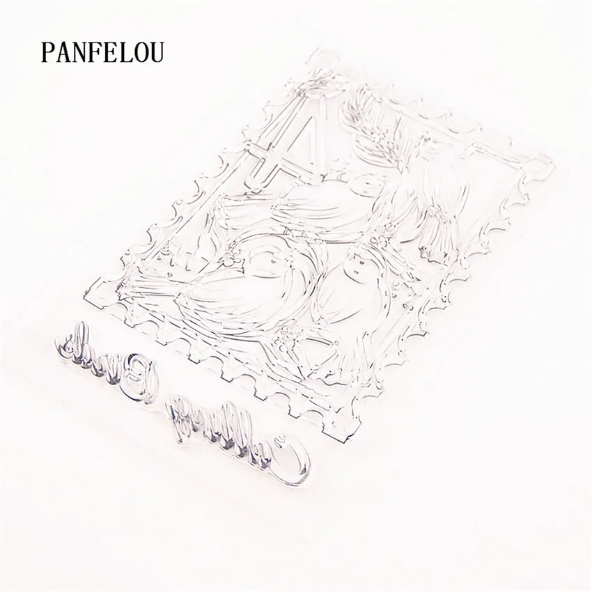 PANFELOU Поющая птица штампы прозрачный силиконовый штамп/печать DIY