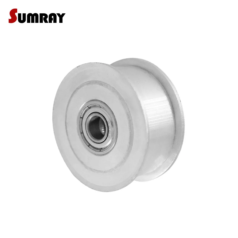 Ременный шкив SUMRAY GT2 36T NoTeeth натяжной с отверстием 3/4/5/6 мм подходит для 6/10 Ширина