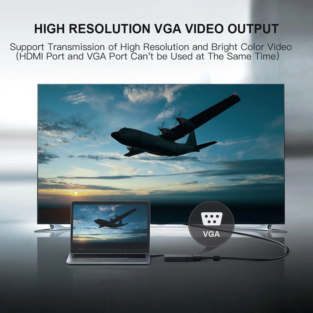 USB концентратор dodocool с Type C на 3 0 HDMI RJ45 Thunderbolt адаптер для MacBook Pro Huawei P20 / 0|USB-хабы| |